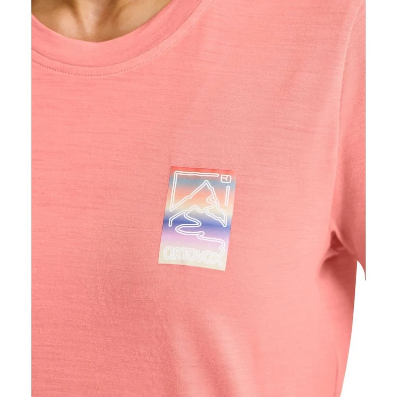 Ortovox 140 Cool Mtn Gradient Damen T-Shirt blossom