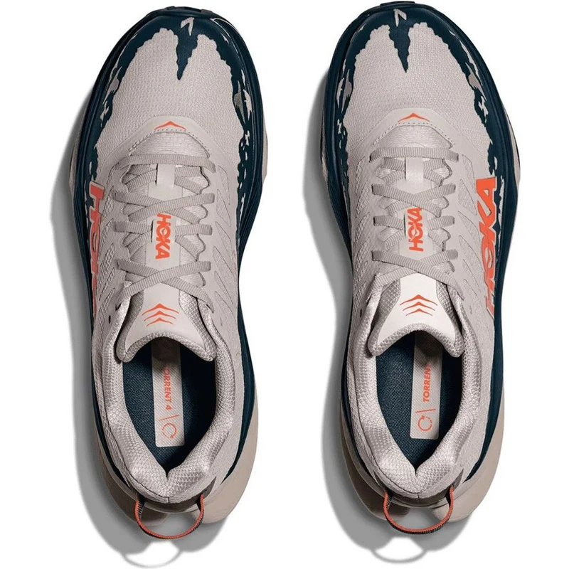 Hoka Torrent 4 Herren Trailrunningschuh putty blue twilight
