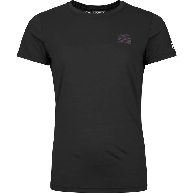 Ortovox 120 Cool Tec Mtn Stripe Damen T-Shirt black raven