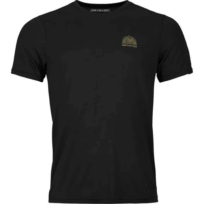 Ortovox 120 Cool Tec Mtn Stripe Herren T-Shirt black raven