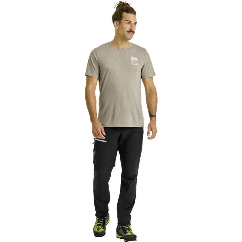 Ortovox 150 Cool Mtn Mission Herren T-Shirt grey sand