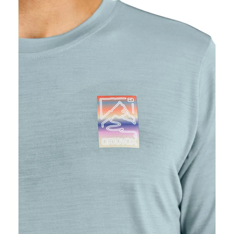 Ortovox 140 Cool Mtn Gradient Herren T-Shirt glacier grey