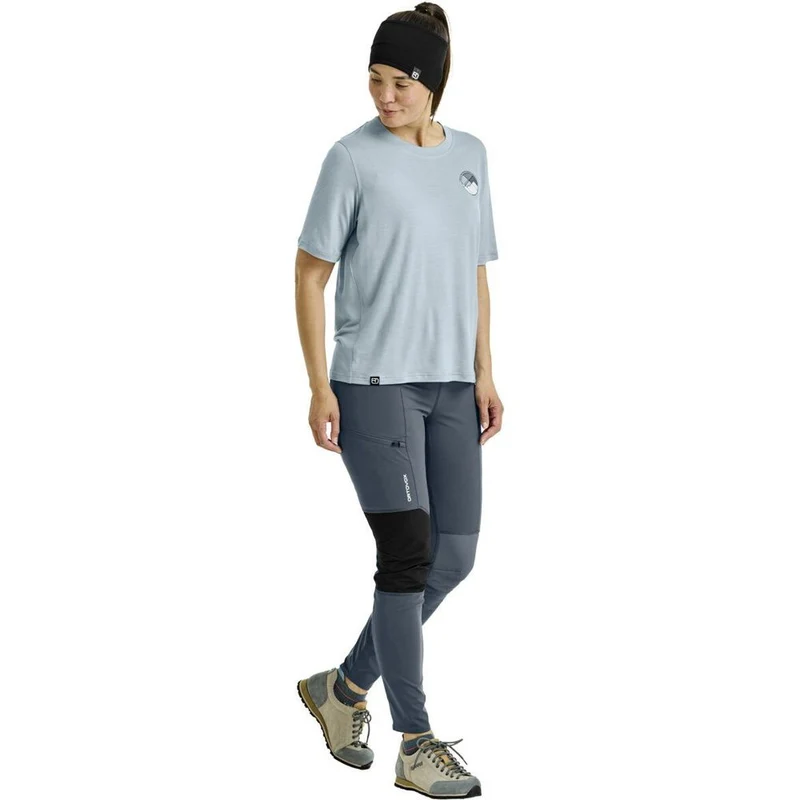 Ortovox 140 Cool Round Landscape Damen T-Shirt lush lavender