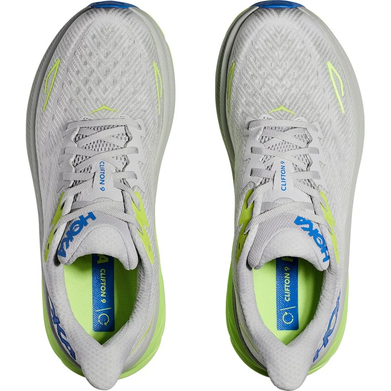 Hoka Clifton 9 Herren Laufschuh stardust electric cobalt