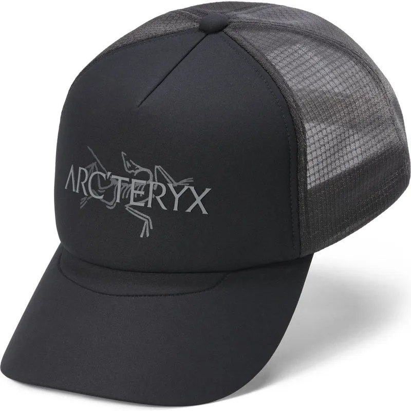 Arcteryx Bird Word Trucker Cap blkcloud