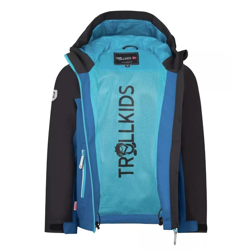 Trollkids - Kids Telemark Jacket - alpine blue- Kinder