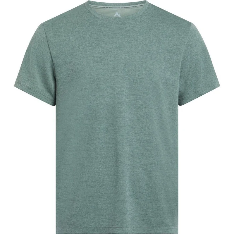 McKinley Hunu Herren T-Shirt melange/green dark