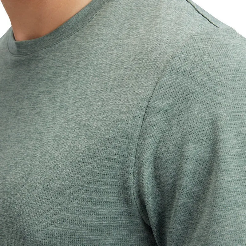 McKinley Hunu Herren T-Shirt melange/green dark