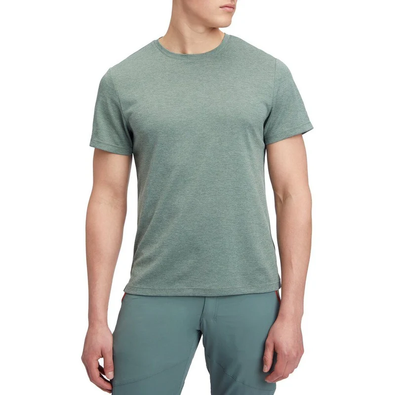 McKinley Hunu Herren T-Shirt melange/green dark