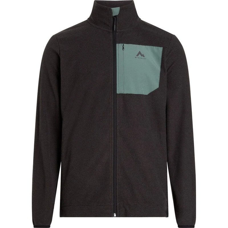 McKinley Herren Fleecejacke Conna II melange/black night