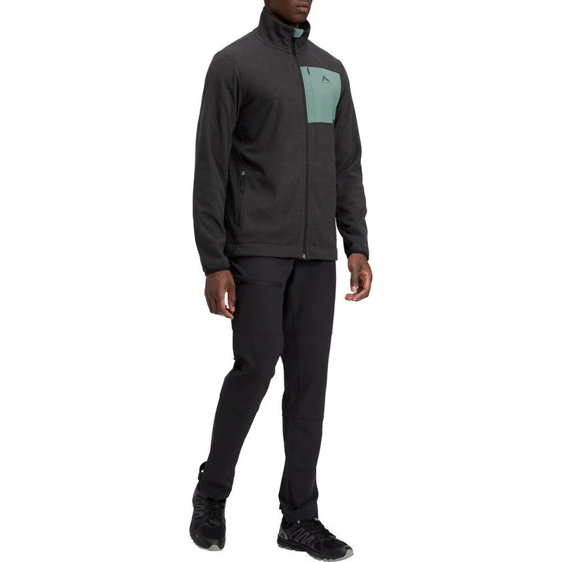 McKinley Herren Fleecejacke Conna II melange/black night