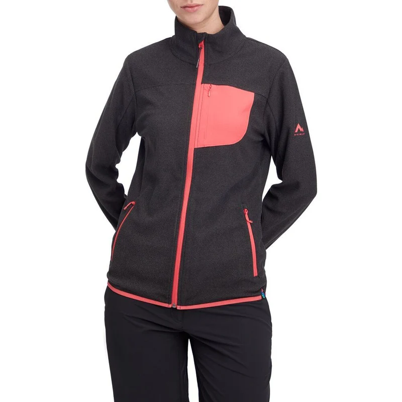 McKinley Damen Fleecejacke Conna melange/anthracite