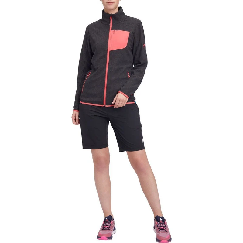 McKinley Damen Fleecejacke Conna melange/anthracite