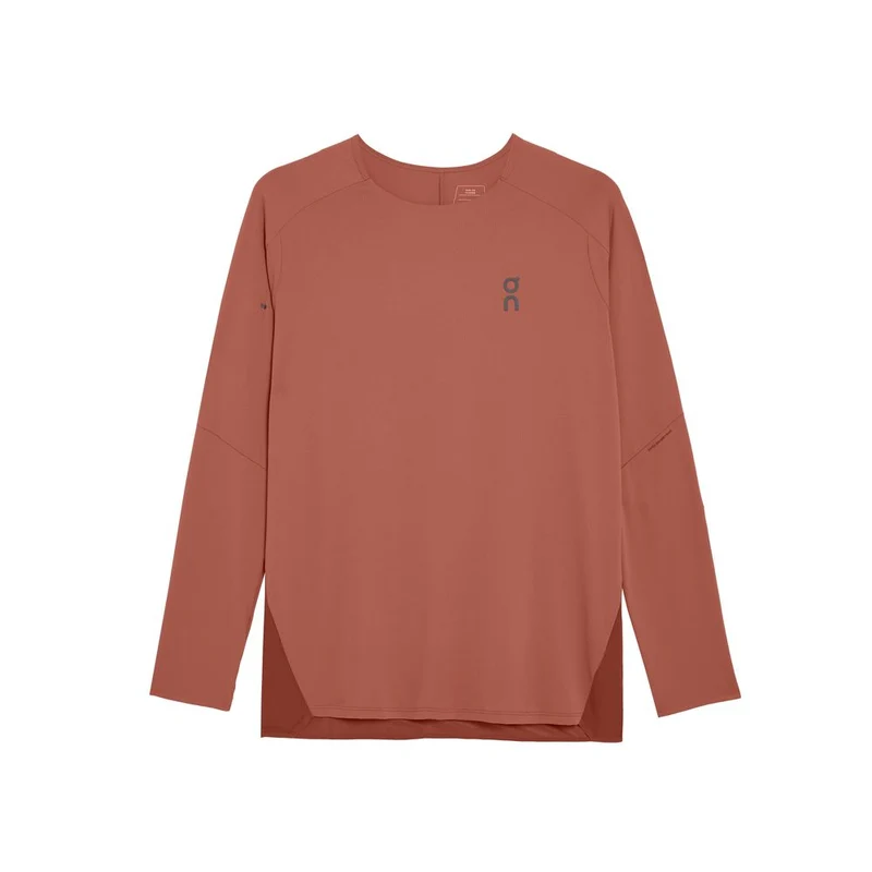 On Performance Long-T Herren Langarmshirt auburn ruby