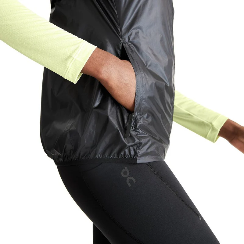 On Weather Vest black Damen Weste