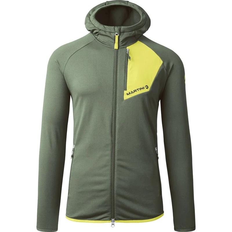 Martini Sportswear Highventure Midlayer Jacket Herren Softshelljacke mosstone/greenery