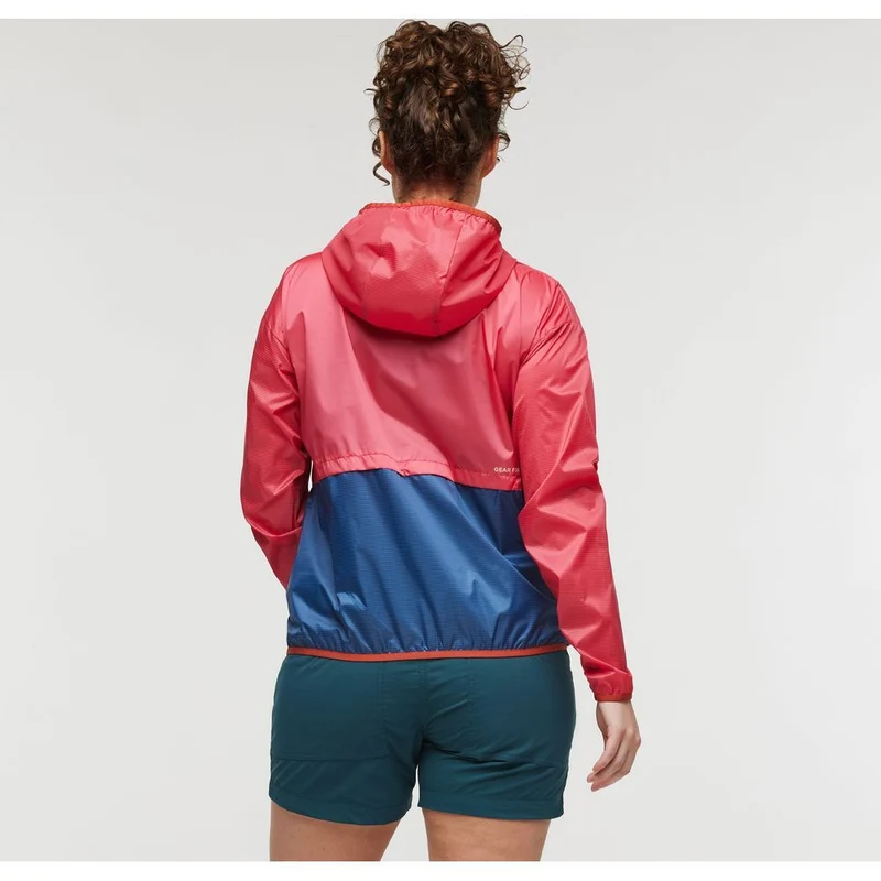 Cotopaxi Teca Half-zip Damen Windjacke floor is lava