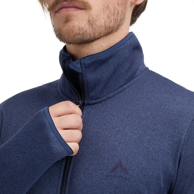 McKinley Roto IV Herren Fleecejacke melange/navy