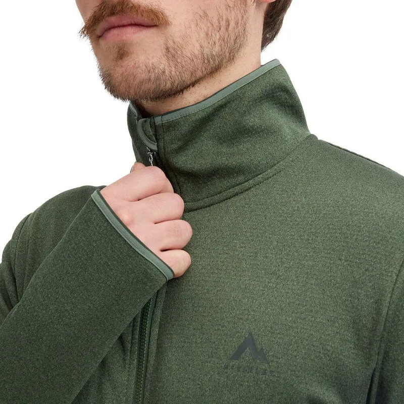 McKinley Roto IV Herren Fleecejacke melange/green