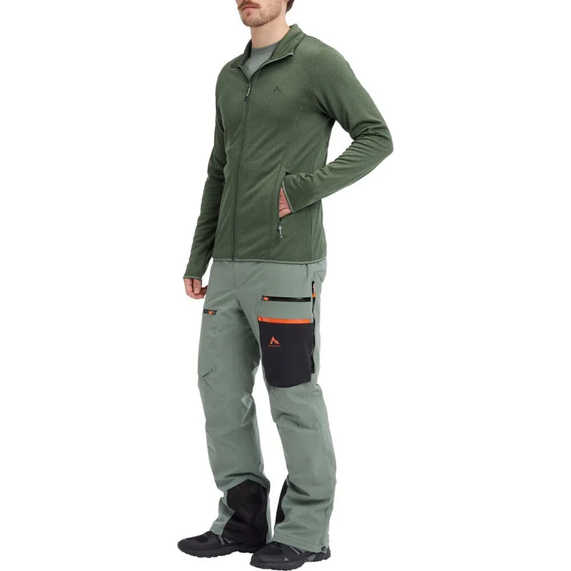 McKinley Roto IV Herren Fleecejacke melange/green