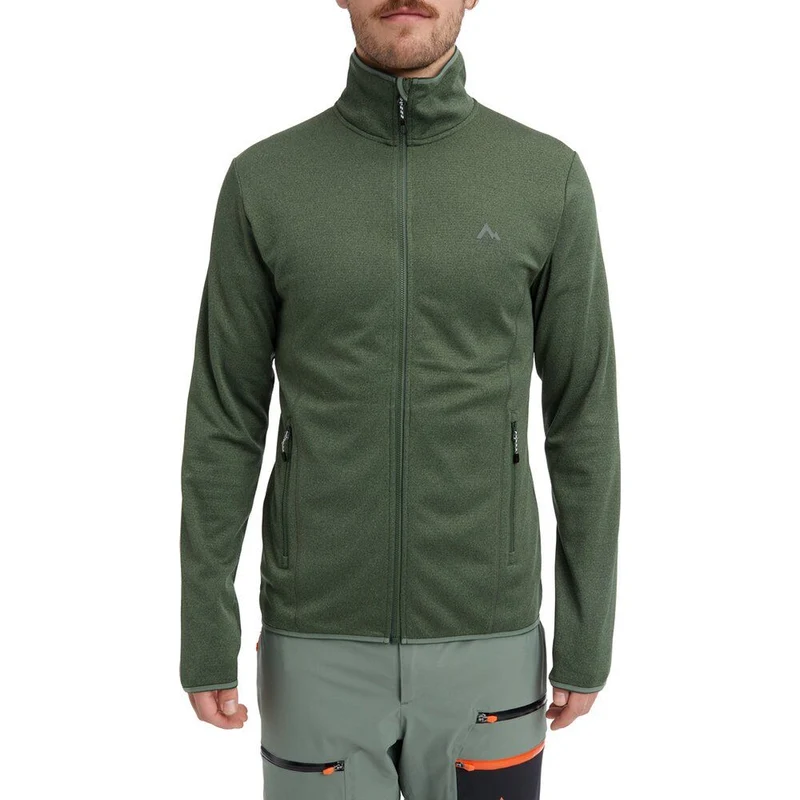 McKinley Roto IV Herren Fleecejacke melange/green