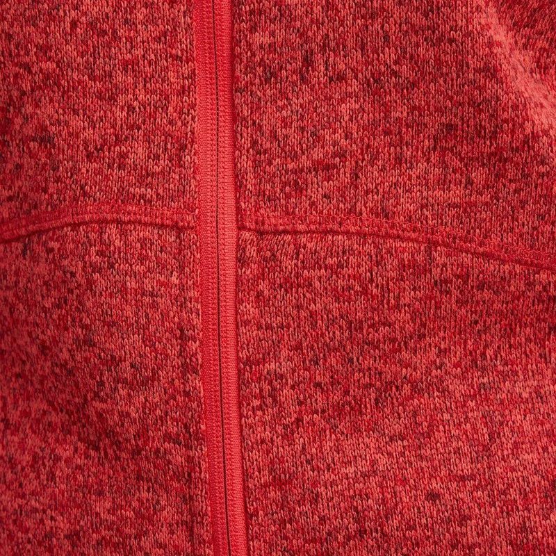 McKinley Damen Fleecejacke Skeena melange/red/red