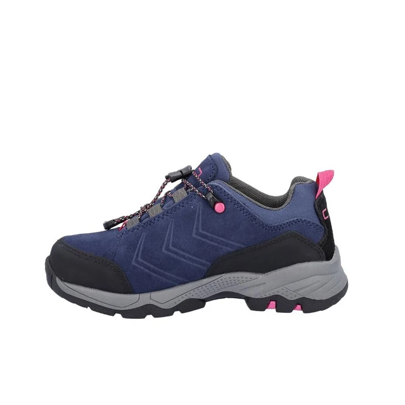 CMP Kids Melnick low Trekking WP blue fuxia (Größe 38 bis 41)