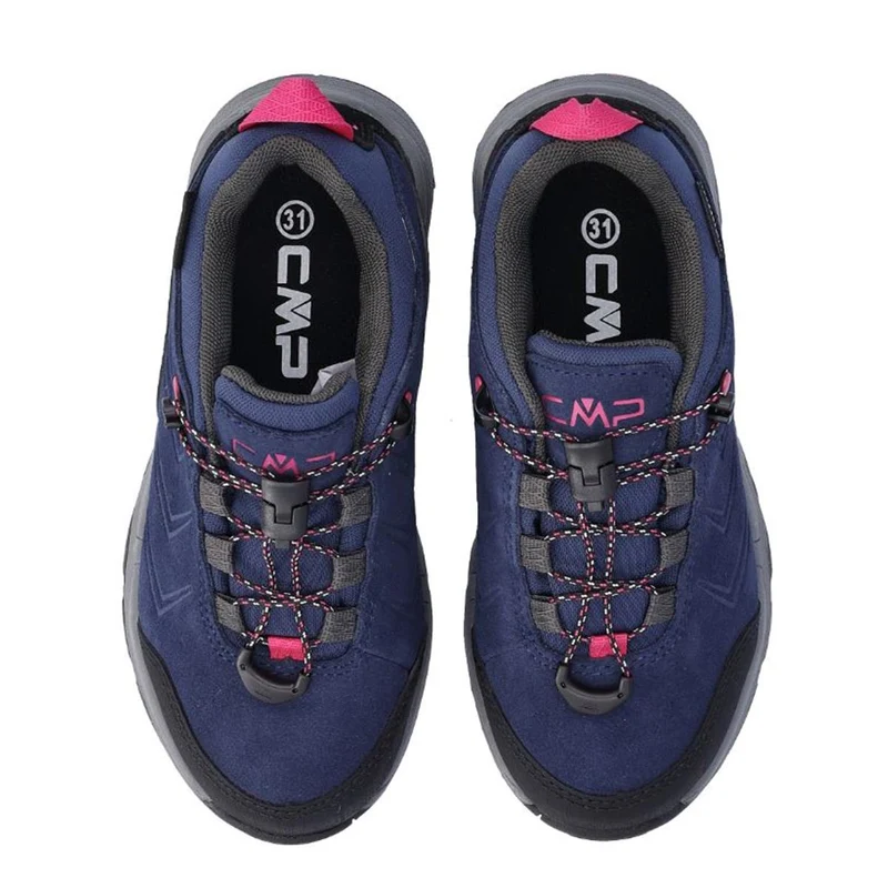 CMP Kids Melnick low Trekking WP blue fuxia (Größe 38 bis 41)
