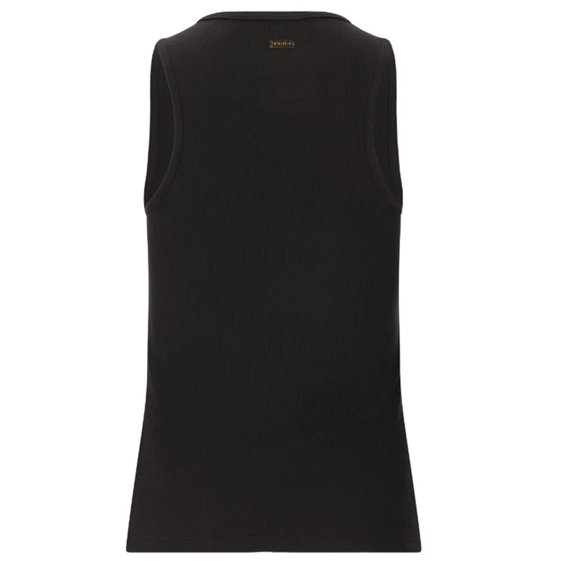 Athlecia - Tinashe Halterneck Rib Top - black