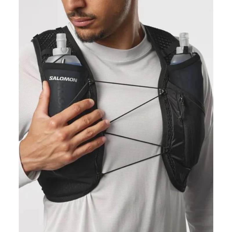 Salomon ACTIVE SKIN 4 Laufweste mit Flasks Unisex