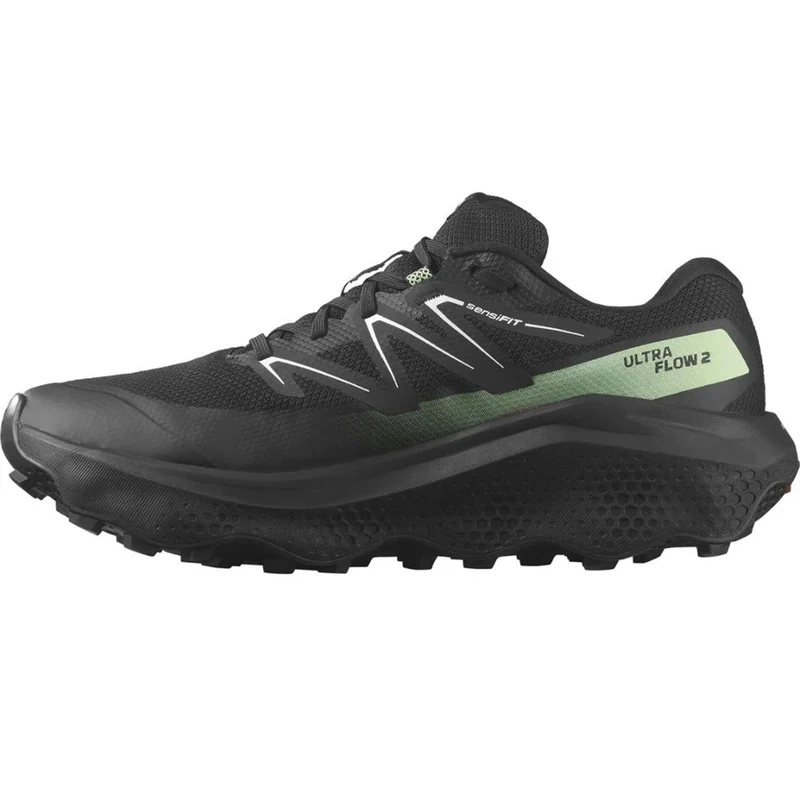 Salomon Ultra Flow 2 GTX - black/black/patina green