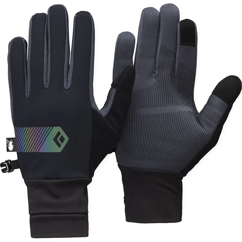 Black Diamond Hybrid Light Gloves Handschuh black-carbon