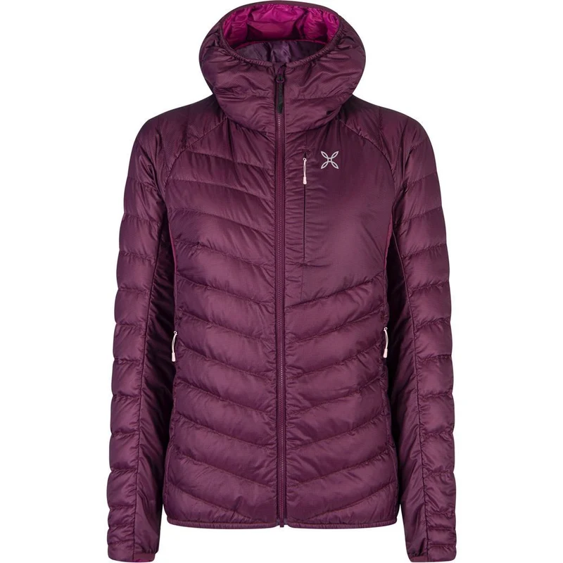 Montura Pure Duvet Damen Daunenjacke vinaccia/baton rouge