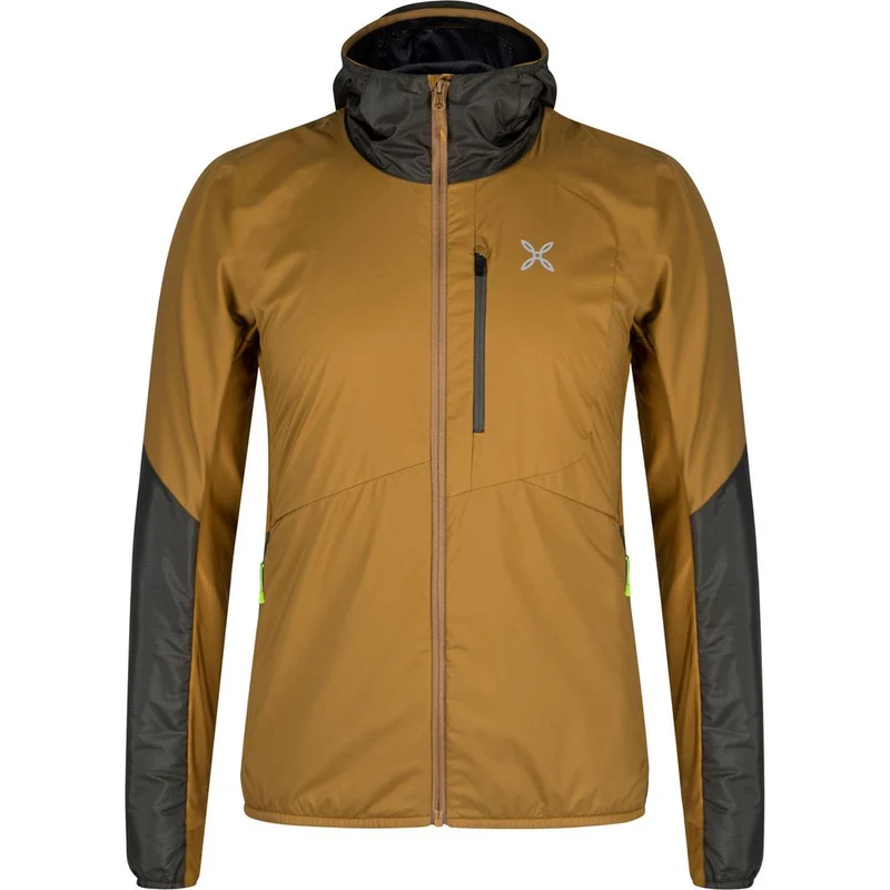 Montura Alpha Evo Herren Skitourenjacke bronze brown/verde salvia