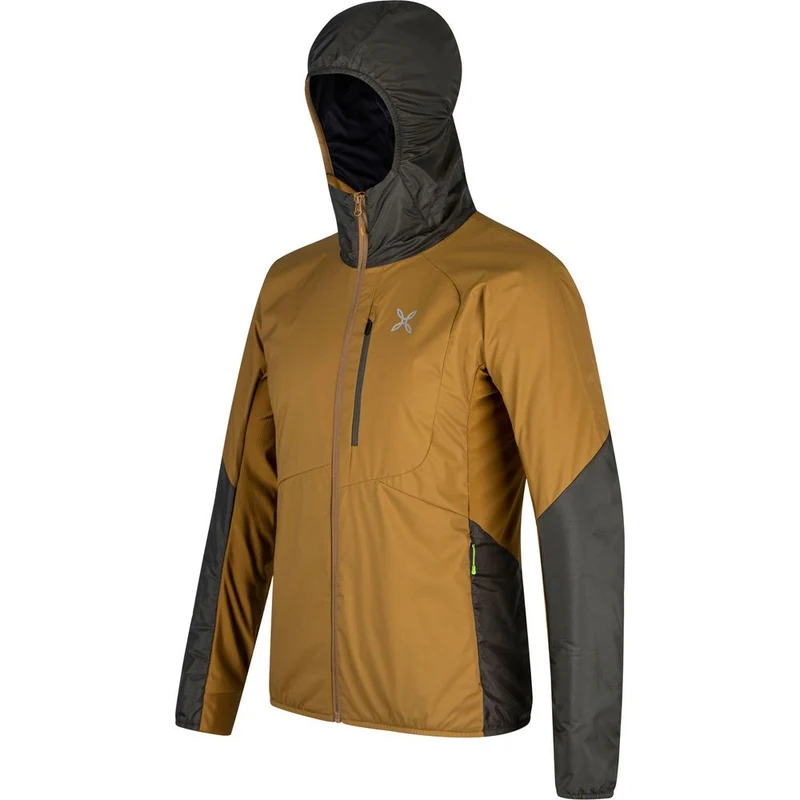 Montura Alpha Evo Herren Skitourenjacke bronze brown/verde salvia