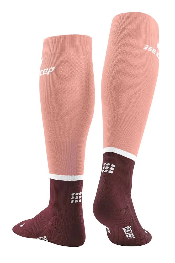CEP the run socks Damen Laufsocken rose/dark red