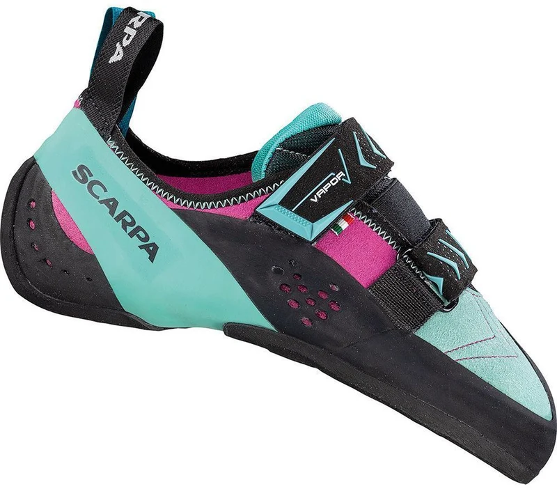 Scarpa Vapor V Damen Kletterschuh dahlia aqua