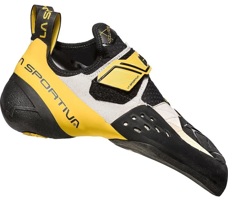 La Sportiva Solution Herren Kletterschuh white/yellow