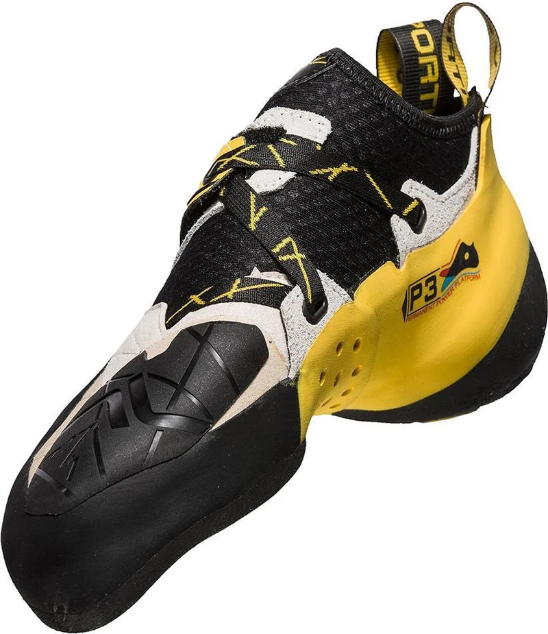 La Sportiva Solution Herren Kletterschuh white/yellow