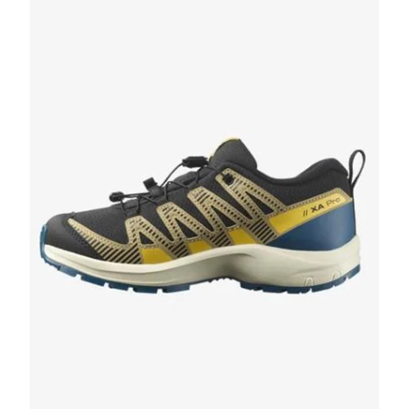 Salomon XA Pro V8 Waterproof Junior black gray green