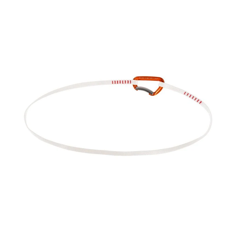 Mammut Alpine Trad Sling Rundschlinge Bent Gate orange-white