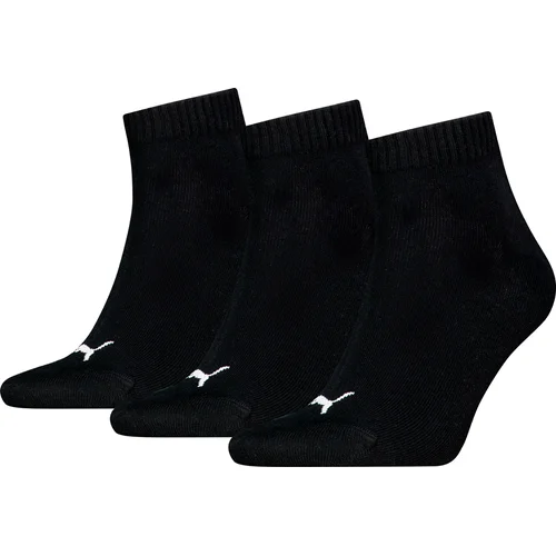 PUMA Unisex Cushion Quarter Socken 3er Pack