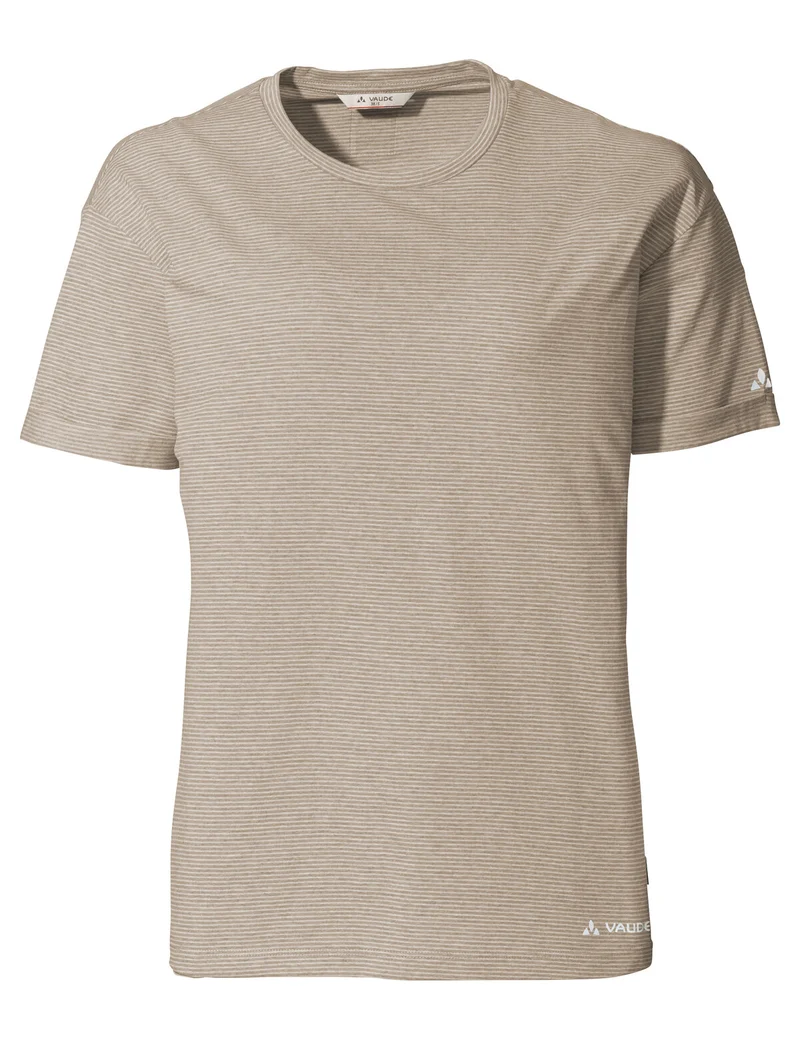 VAUDE Women's Mineo Gestreiftes T-Shirt Nachhaltig