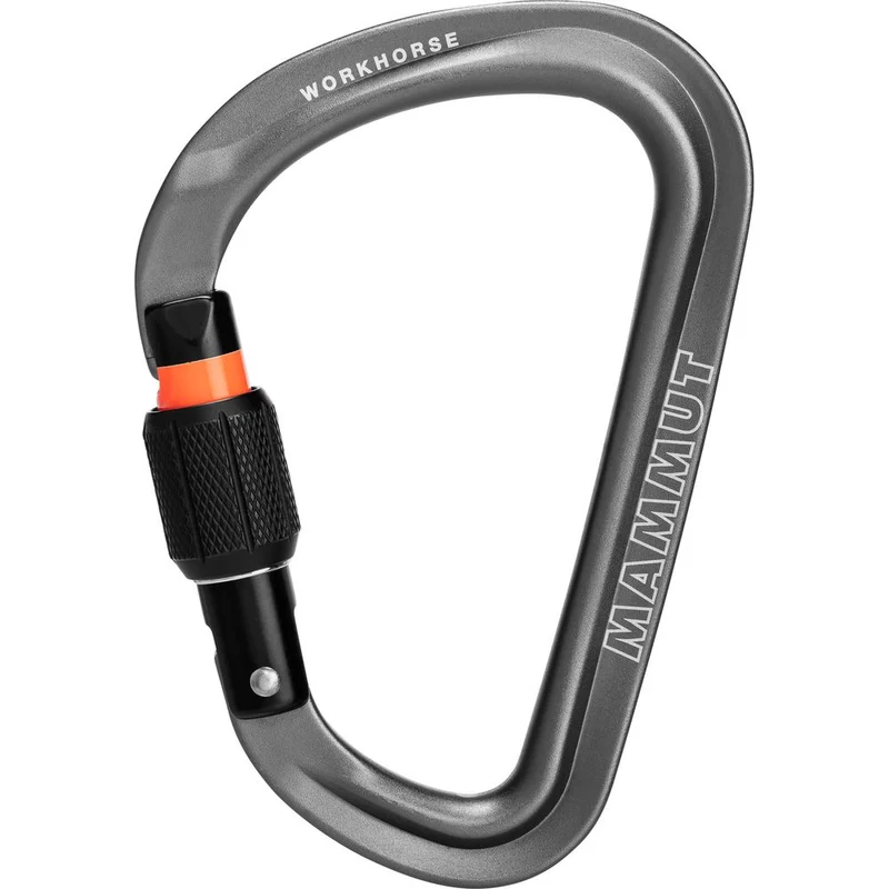 Mammut Workhorse HMS Screwgate Schraubkarabiner grey