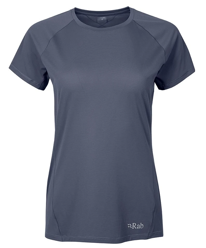 Rab Force Tee Damen Funktionsshirt steel