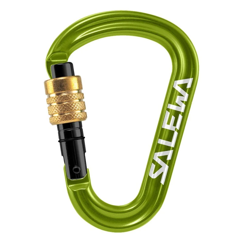Salewa HMS Pro Karabiner fluo green