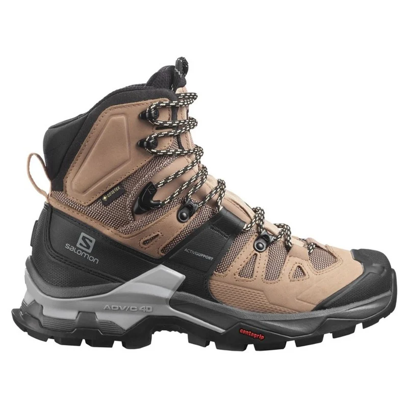 Salomon Quest 4 GTX Damen Wanderschuh sirocco/mocha mousse/almond cream