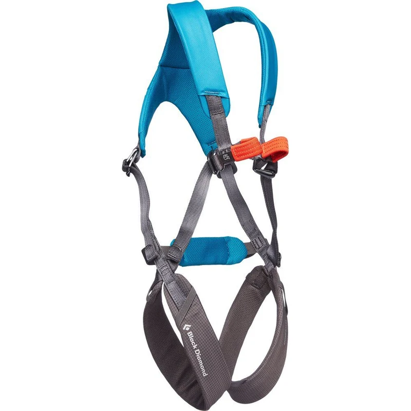Black Diamond Momentum Full Body Kinder Komplettgurt azul