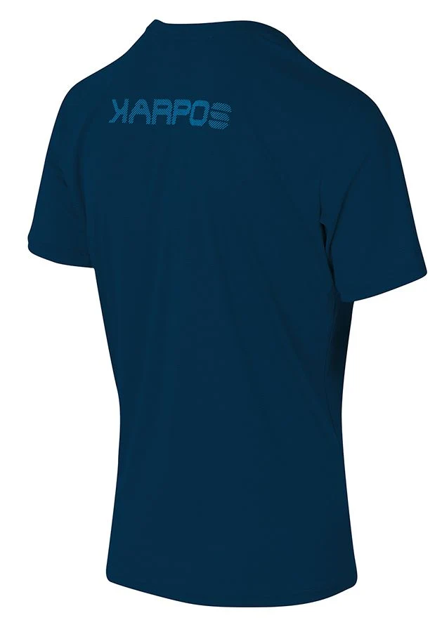 Karpos Loma Print Jersey Herren T-Shirt insignia blue