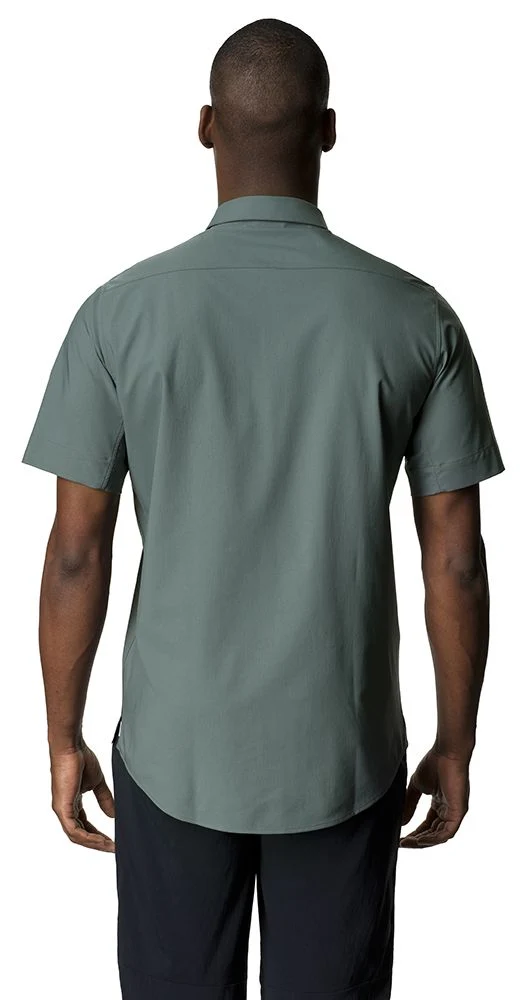 Houdini Shortsleeve Shirt Herren Kurzarmhemd greeness